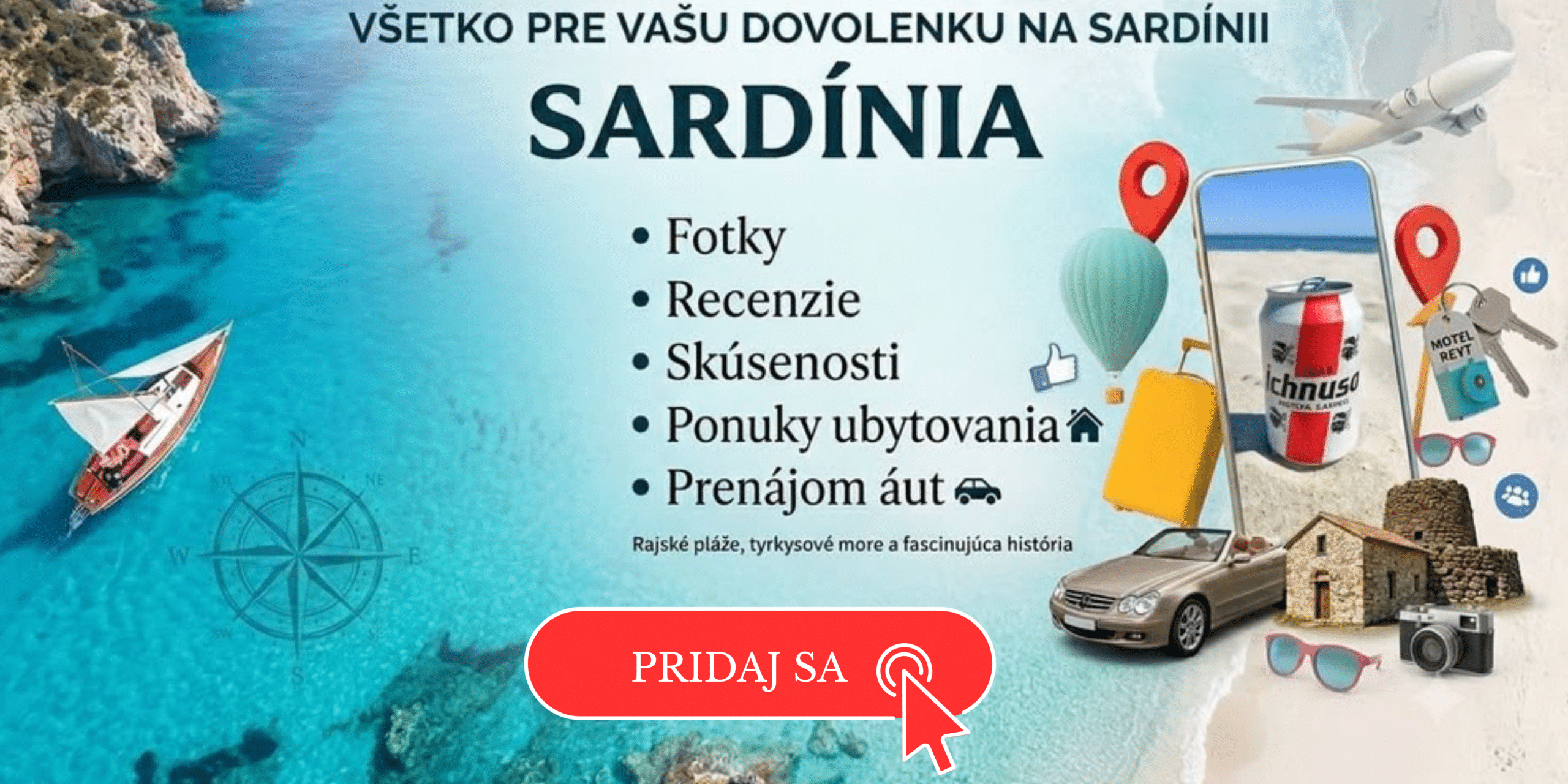 sardinia dovolenka